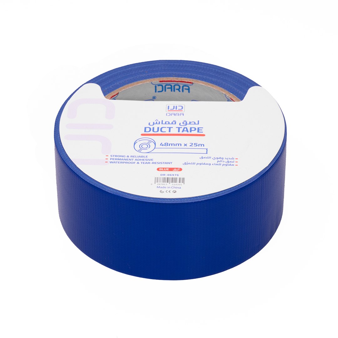 شطرطون قماش لاصق أزرق 25 متر , دارا