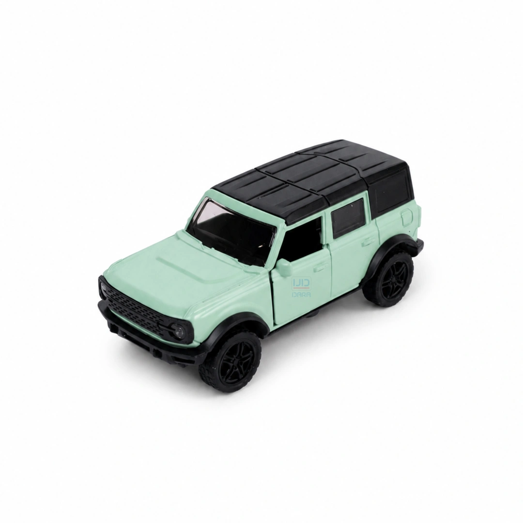 THAR JEEP 1:32 Die-Cast Pull Back Toy Car Lights-Sound Turquoise