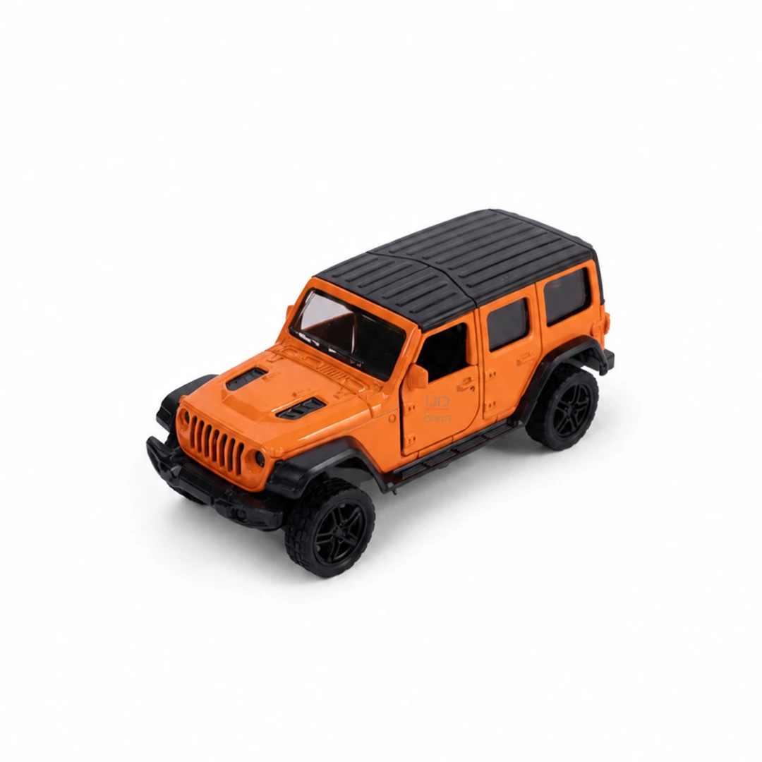 سيارة جيب JEEP مصبوبة من المعدن 1:32 - برتقالي