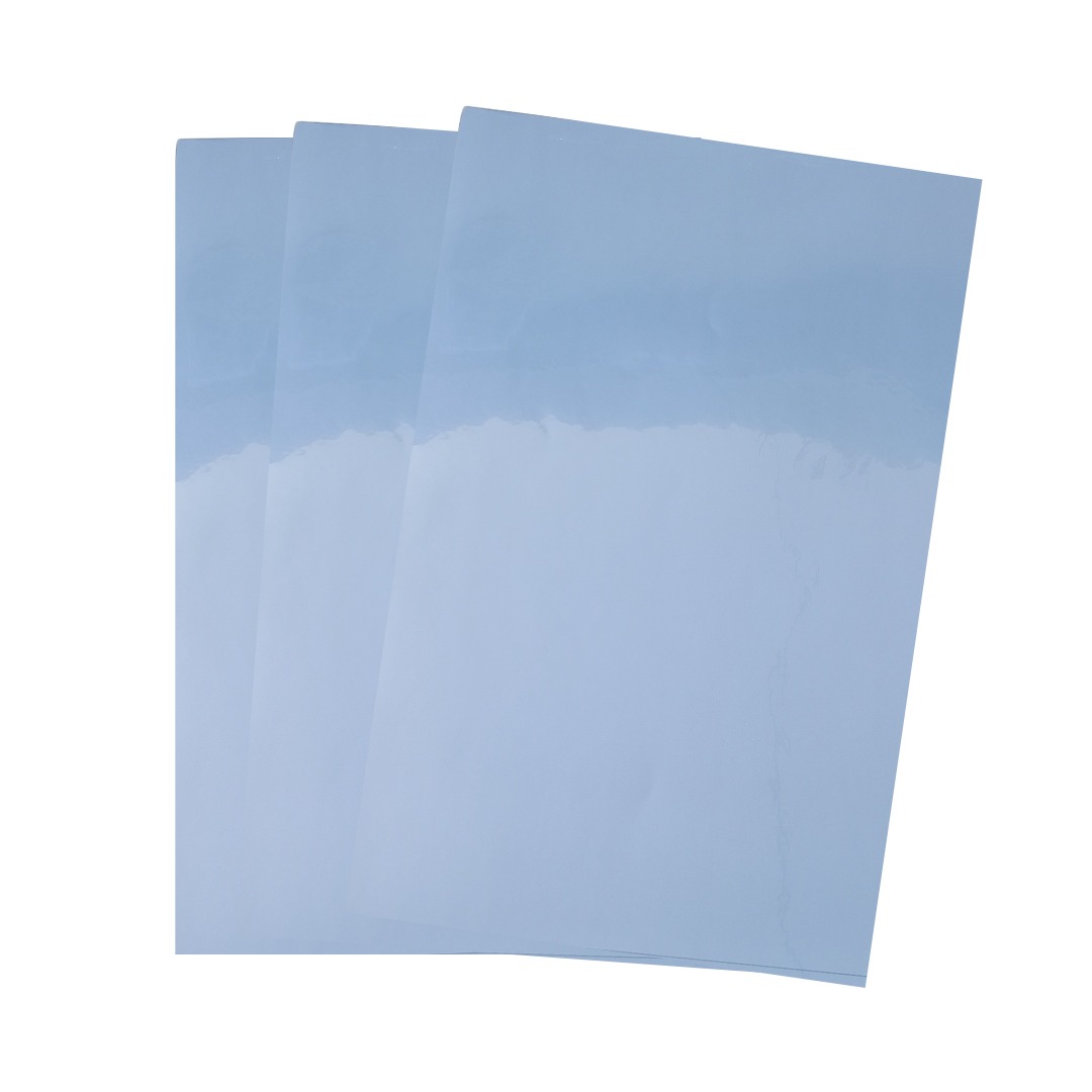 ورق معدني لاصق انكجت A4 - فضي 10 ورقات , دارا