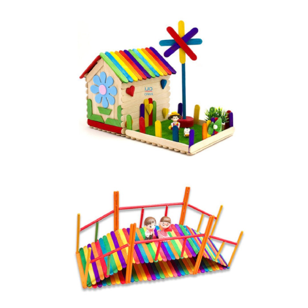 Colored Wooden Sticks