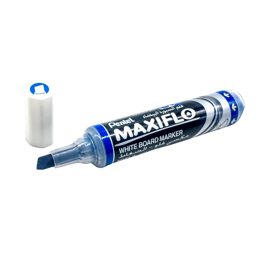 Pentel Maxiflo White Board Marker 4 Pens