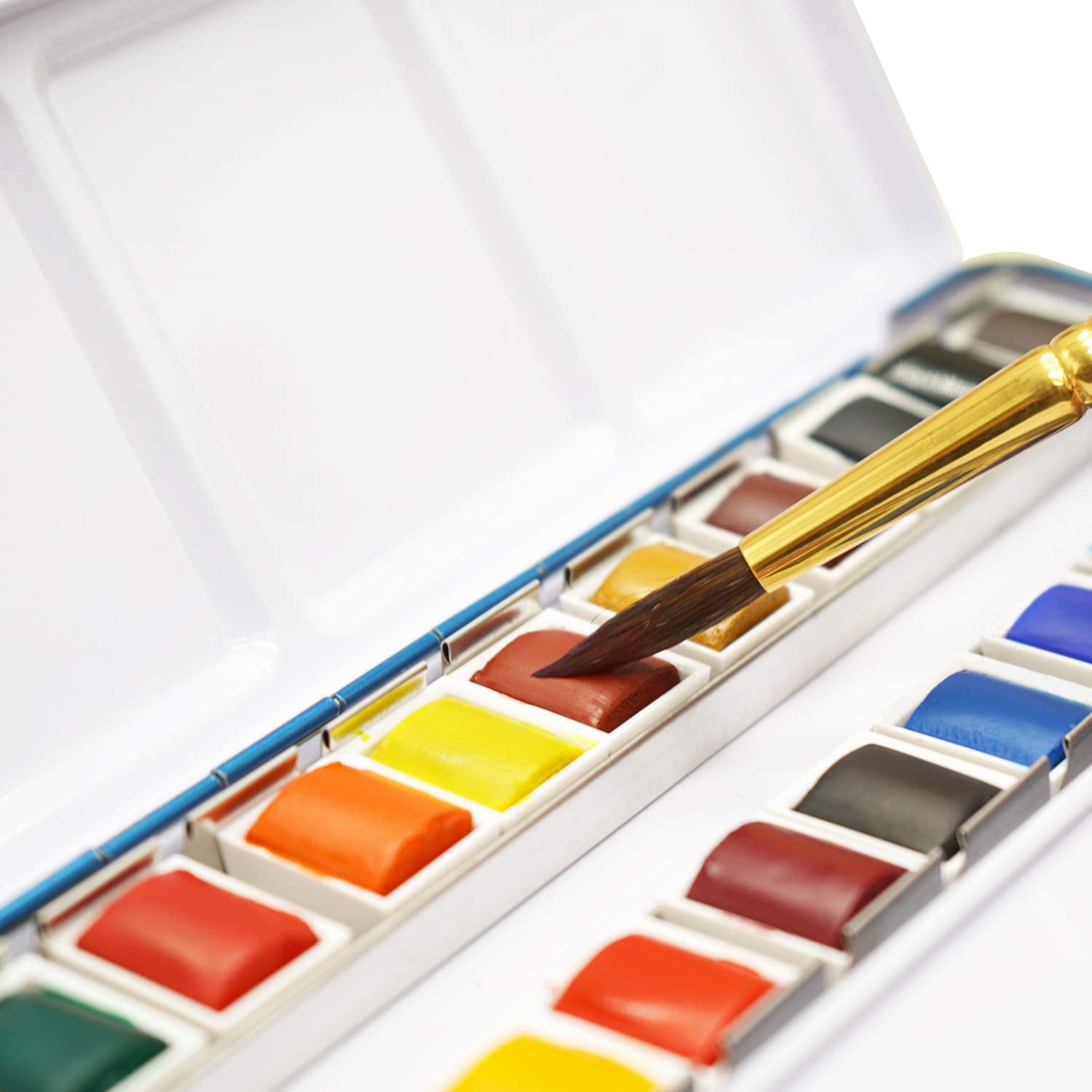 Phoenix Solid Portable Watercolor set 24 colors