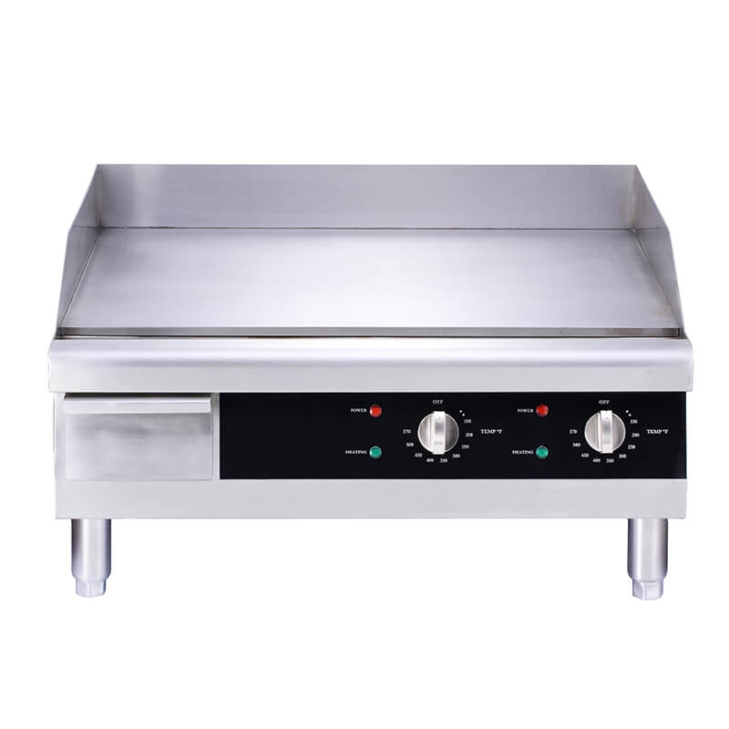 جريل كهرباء أملس 60 سم صيني 2 منطقة تسخين 3560W