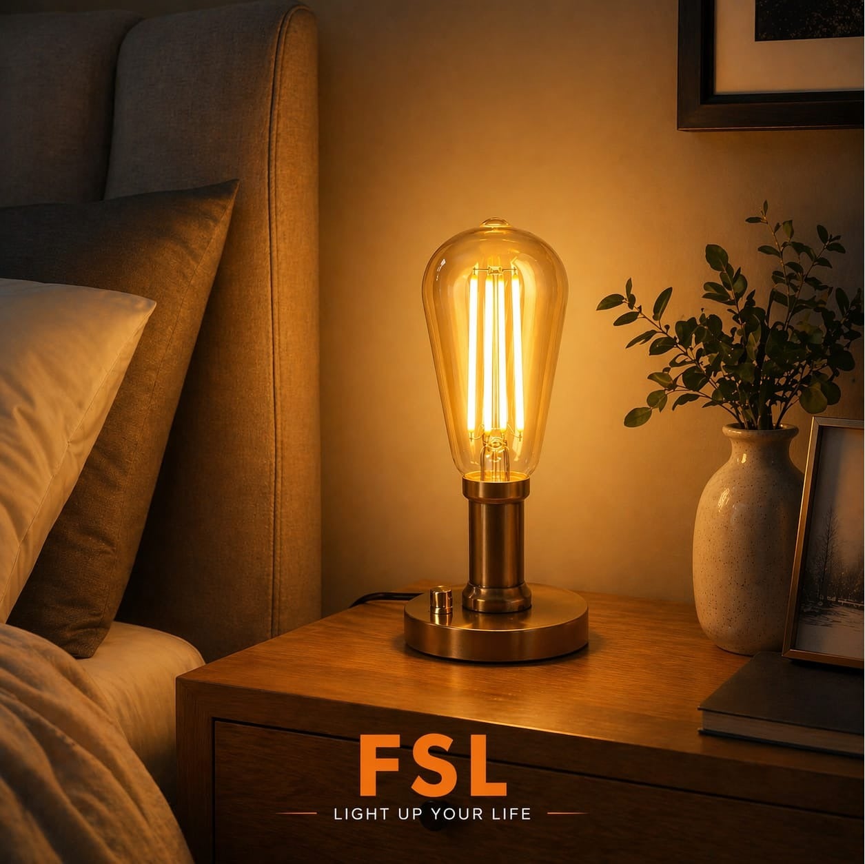 لمبة LED فيلامنت ديكور – قدرة 6.5 واط (تعادل 60 واط) – إضاءة دافئة 220