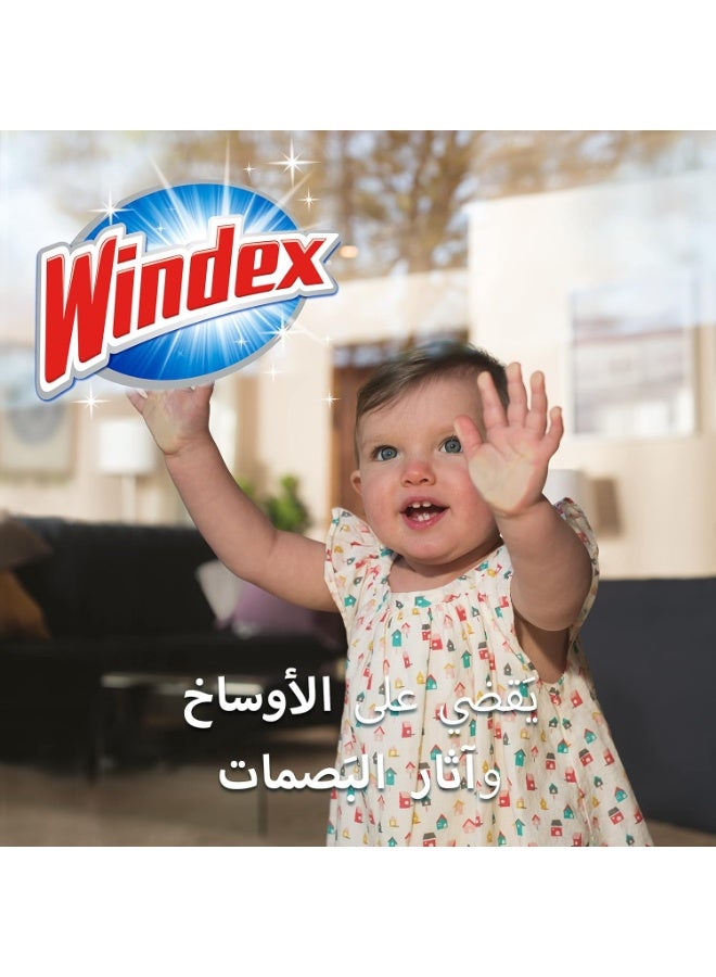 بخاخ منظف وملمع الزجاج، الأصلي الأزرق، 500 مل - صورة 3