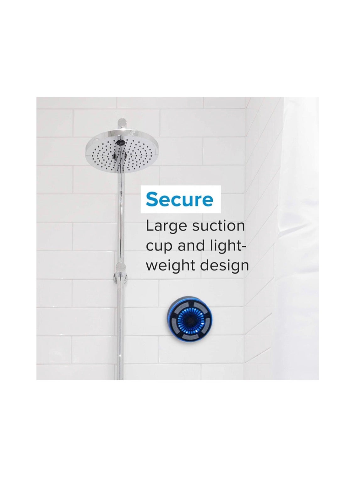Bluetooth Shower Speaker by Johns Avenue - Newest Version 5.0 - Certif