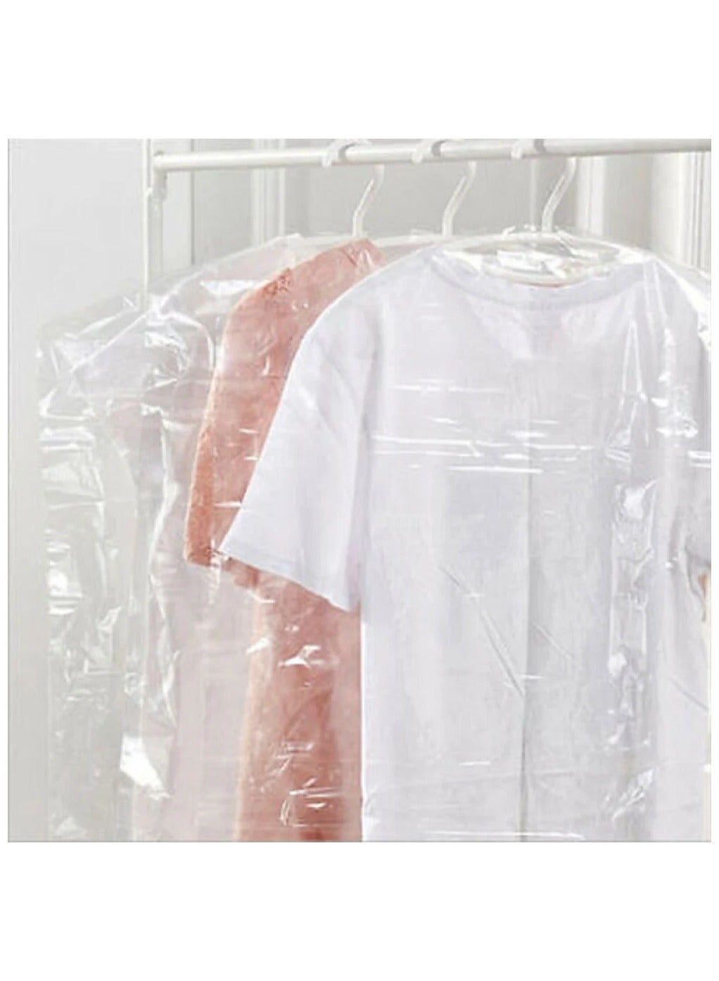 Laundry bags، transparent، roll، size 60 * 100 cm - صورة 3