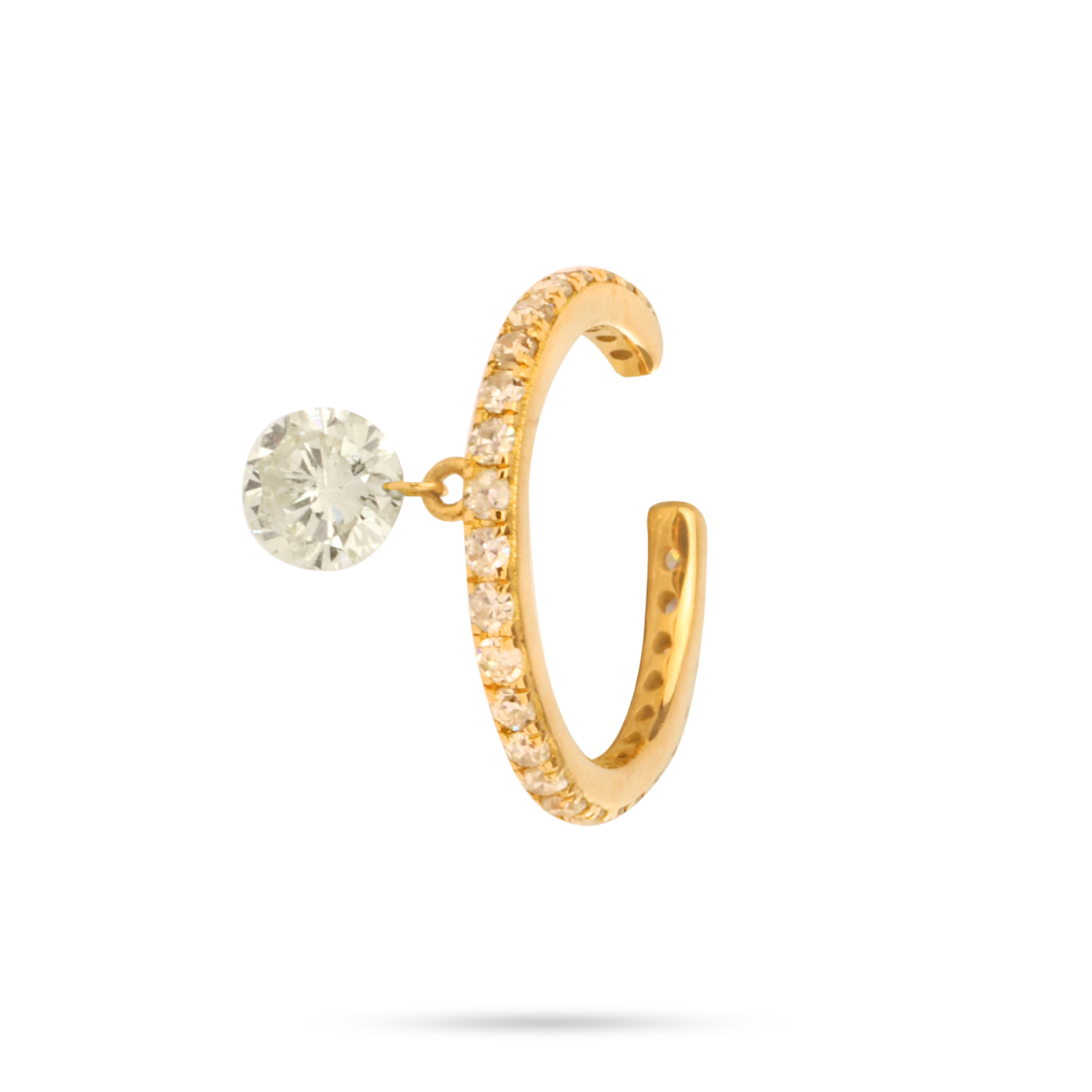 حلق فردة ألماس dancing diamond