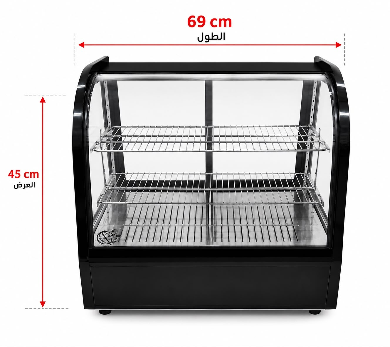  ثلاجة حلويات XCW-100L 