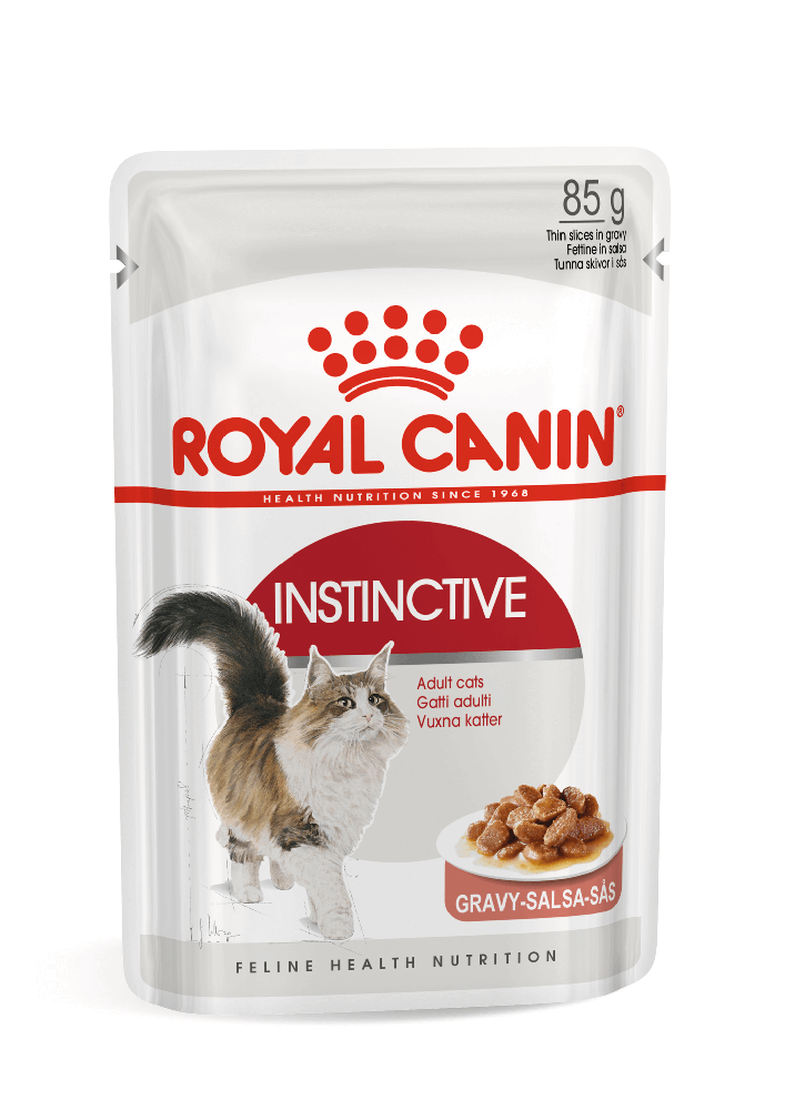 Royal Canin Instinctive  Adult Wet Cat Food in Gravy - 85g