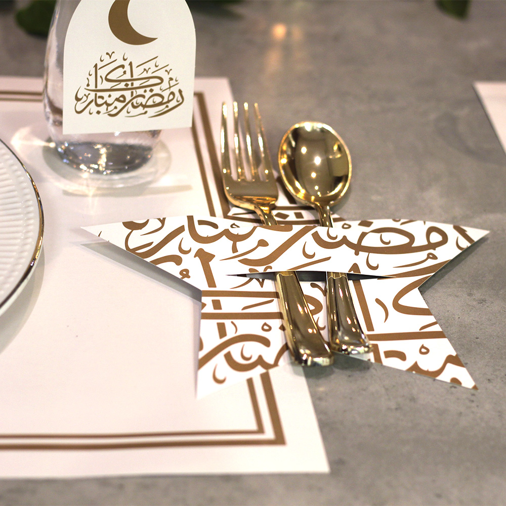 تفاصيل حامل الملاعق ثيم أهلاً رمضان
