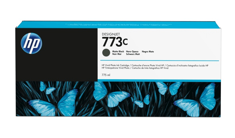 HP 773C 775-ml Matte Black DesignJet Ink Cartridge خرطوشة حبر أسود غير لامع