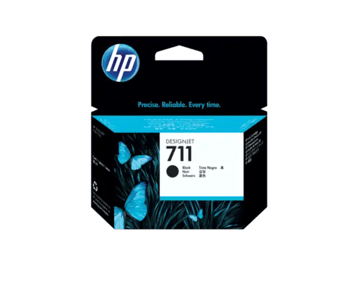 HP 711 80-ml Black DesignJet Ink Cartridge  خرطوشة حبر أسود