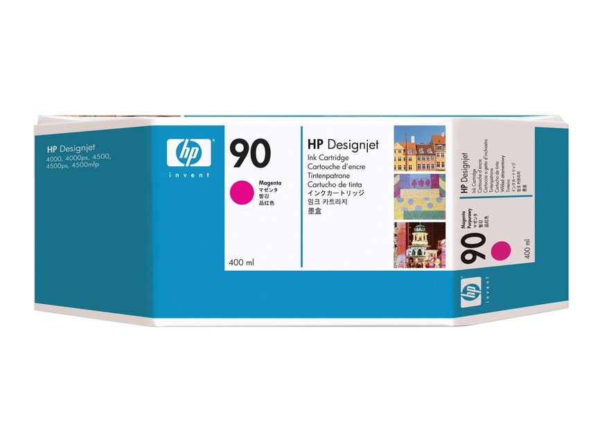 HP 90 400-ml Magenta DesignJet Ink Cartridge خرطوشة حبرأحمر