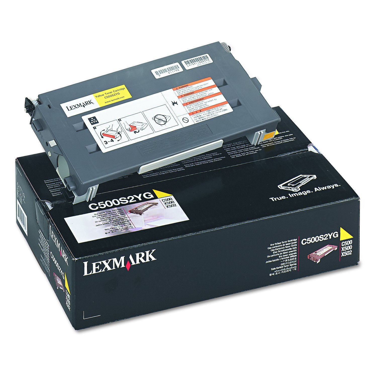 خرطوشة  حبر ليزر لكسمارك C500S اصفر