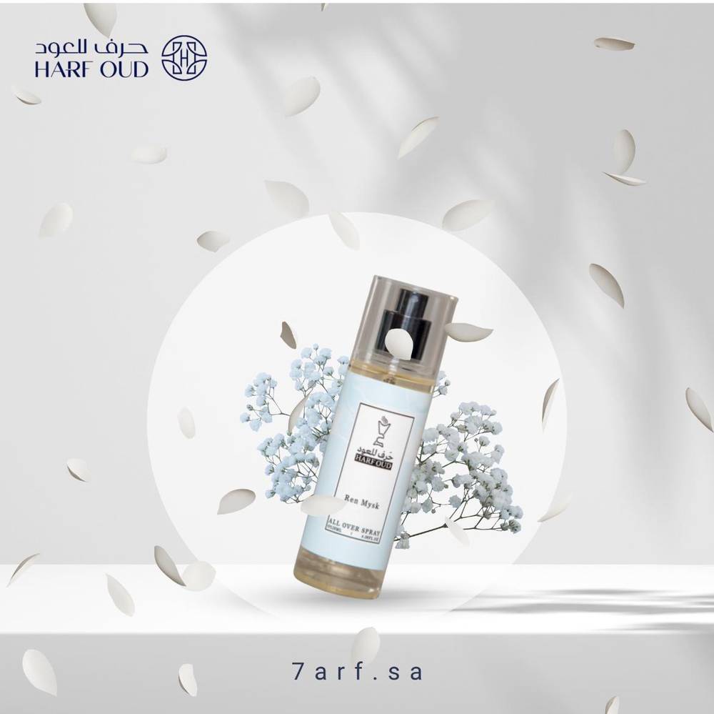   عطر الجسم ليلي باي آر على خلفية أنيقة، يظهر التصميم الفاخر والزجاجة العصرية، يبرز الجاذبية والدفء ويظهرالمزيج العطري الفريد الذي يترك أثرًا لا يُنسى.