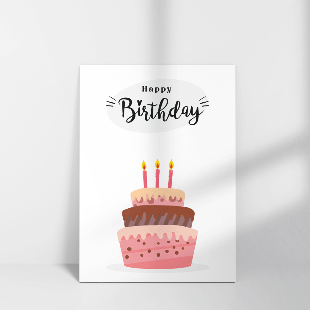 بطاقة عيد ميلاد سعيد Happy Birthday