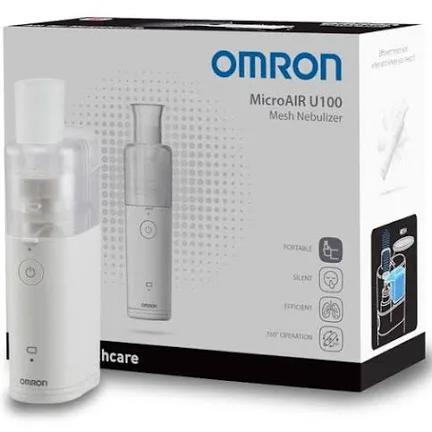 جهاز تبخير أومرون Micro Air U100 Mesh محمول وصامت لعلاج مشاكل الجهاز التنفسي