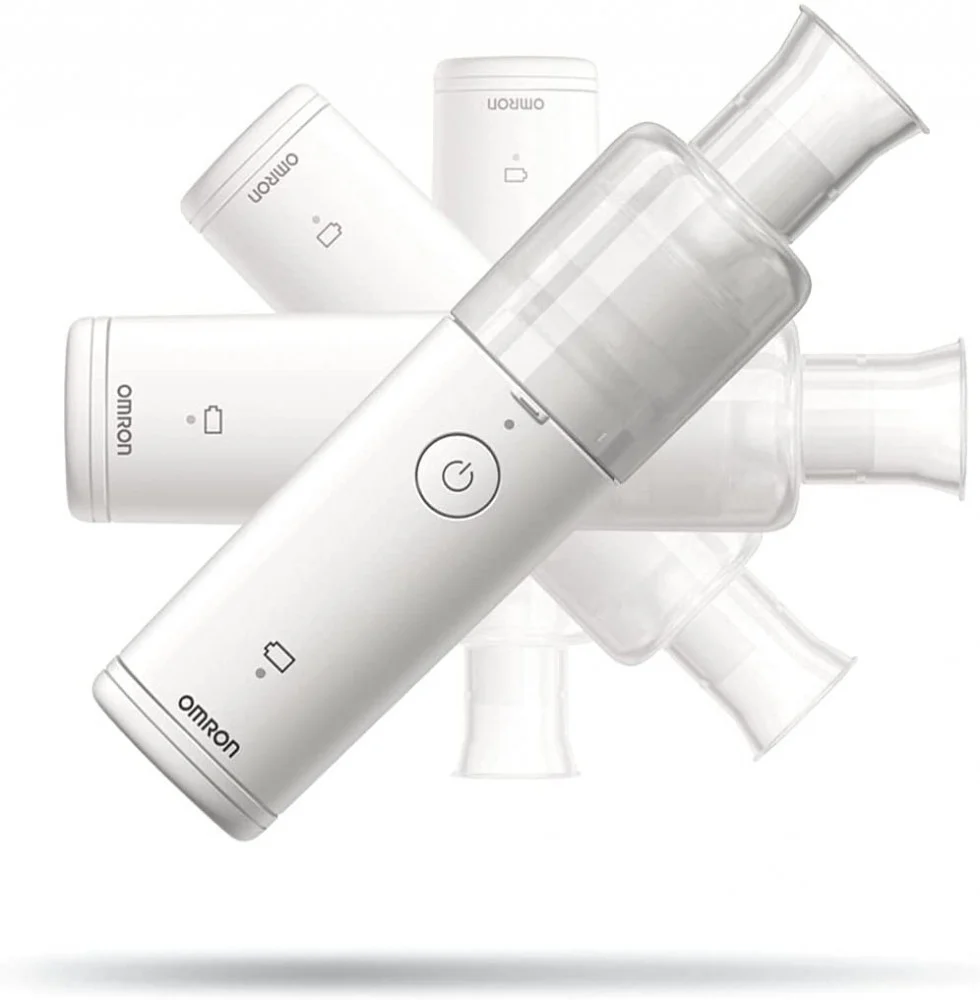 جهاز تبخير أومرون Micro Air U100 Mesh محمول وصامت لعلاج مشاكل الجهاز التنفسي