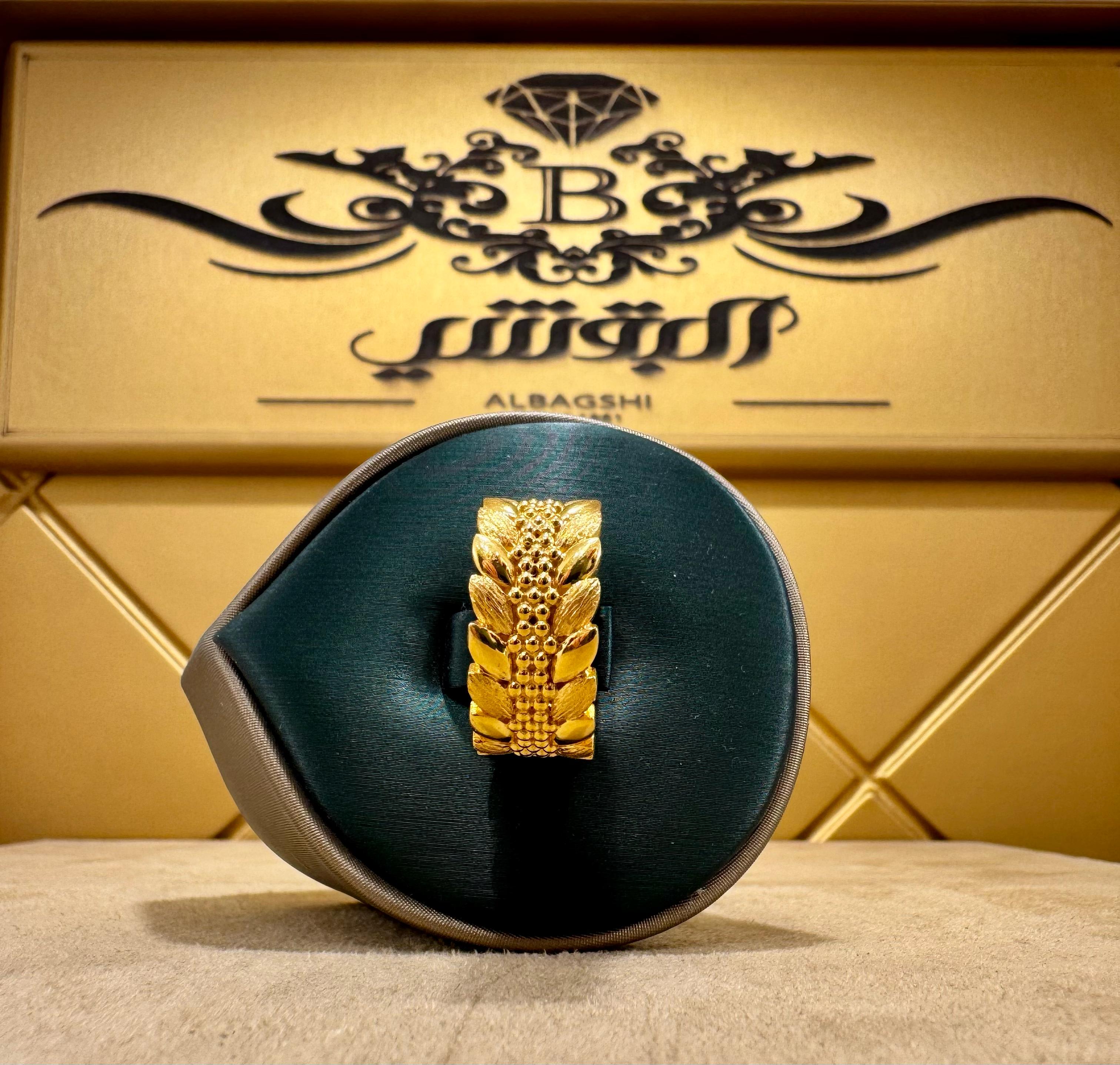  خاتم ذهب عيار 21