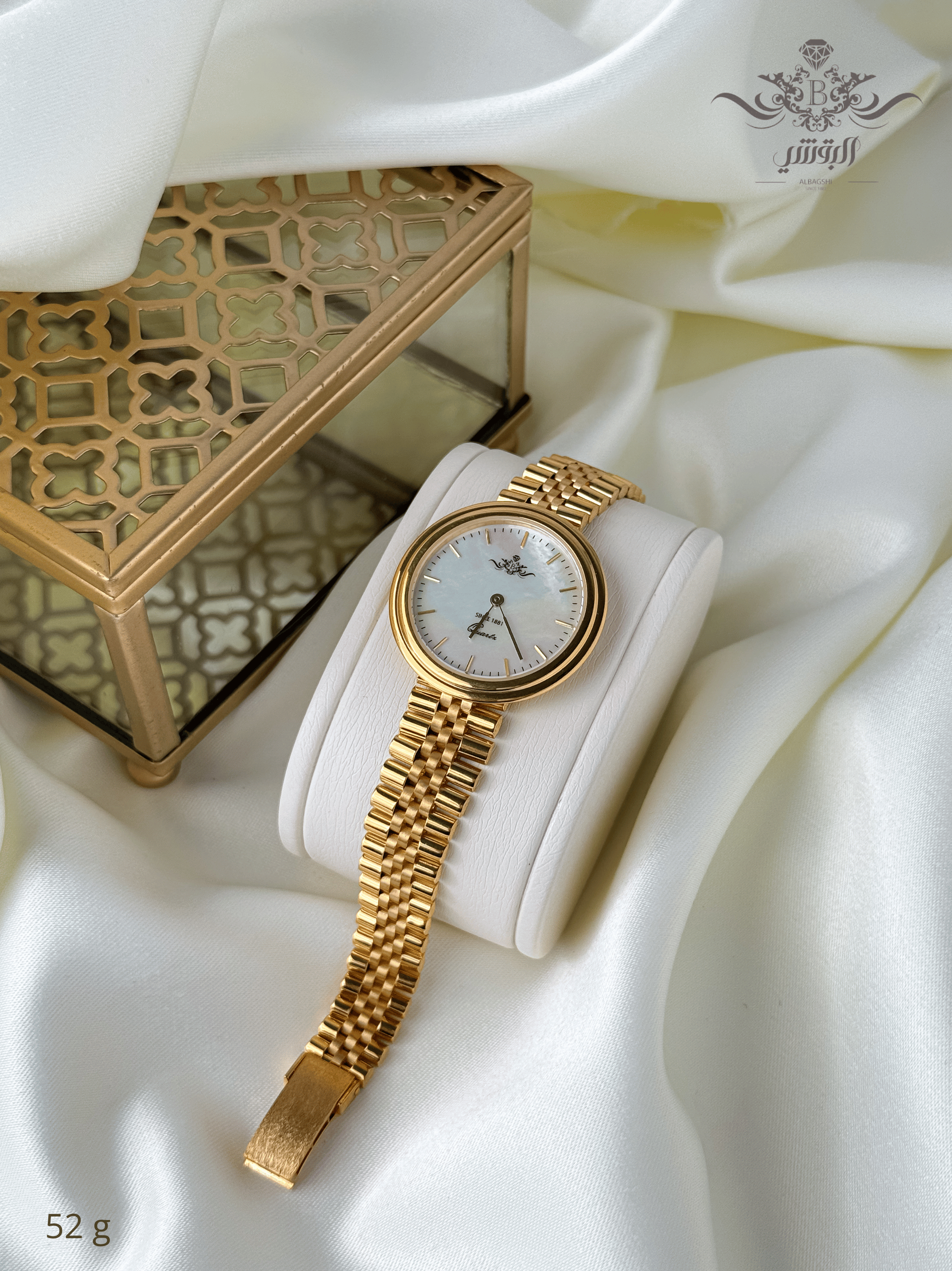 ساعه ذهب عيار ٢١