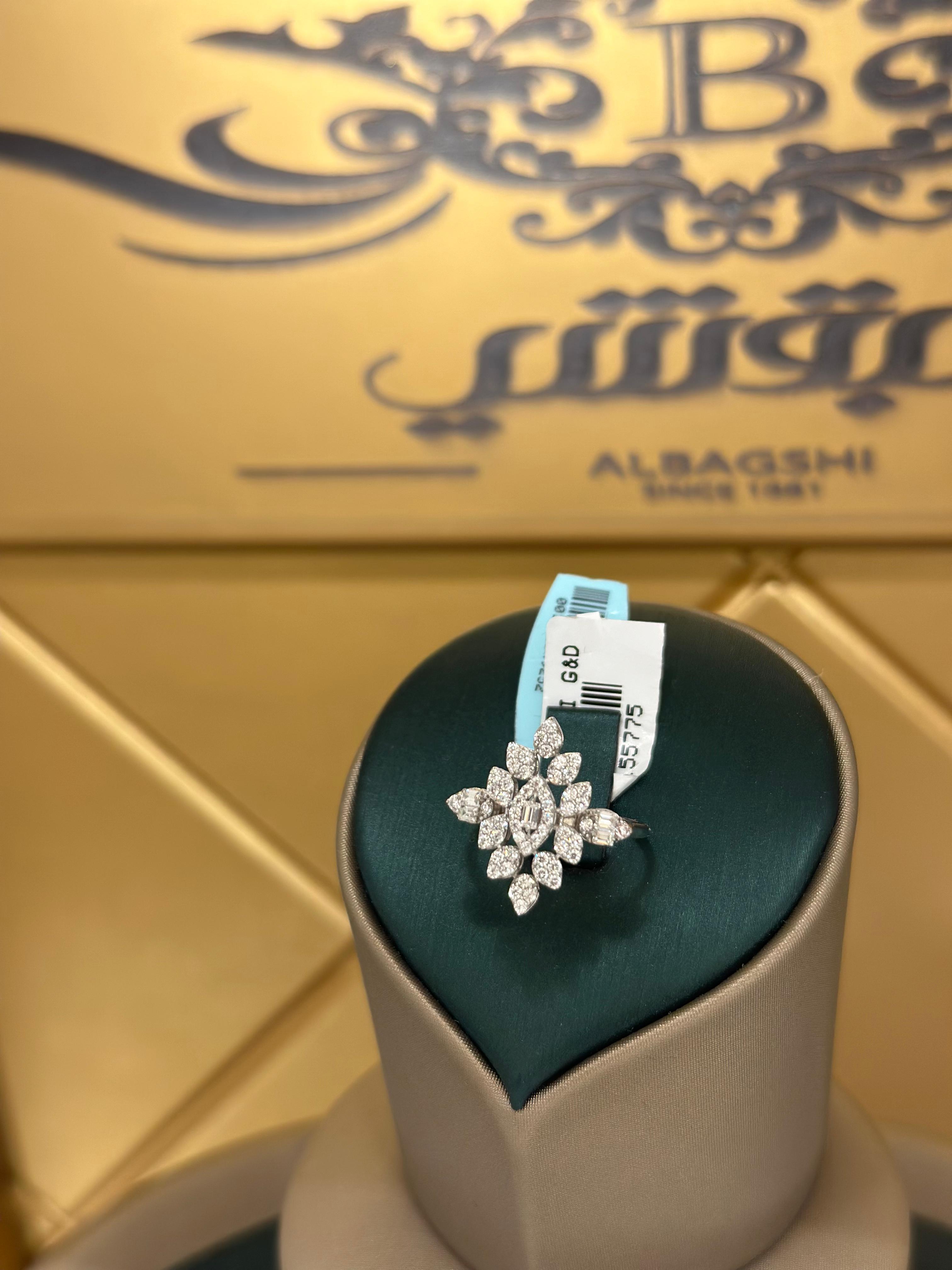طقم ذهب ابيض