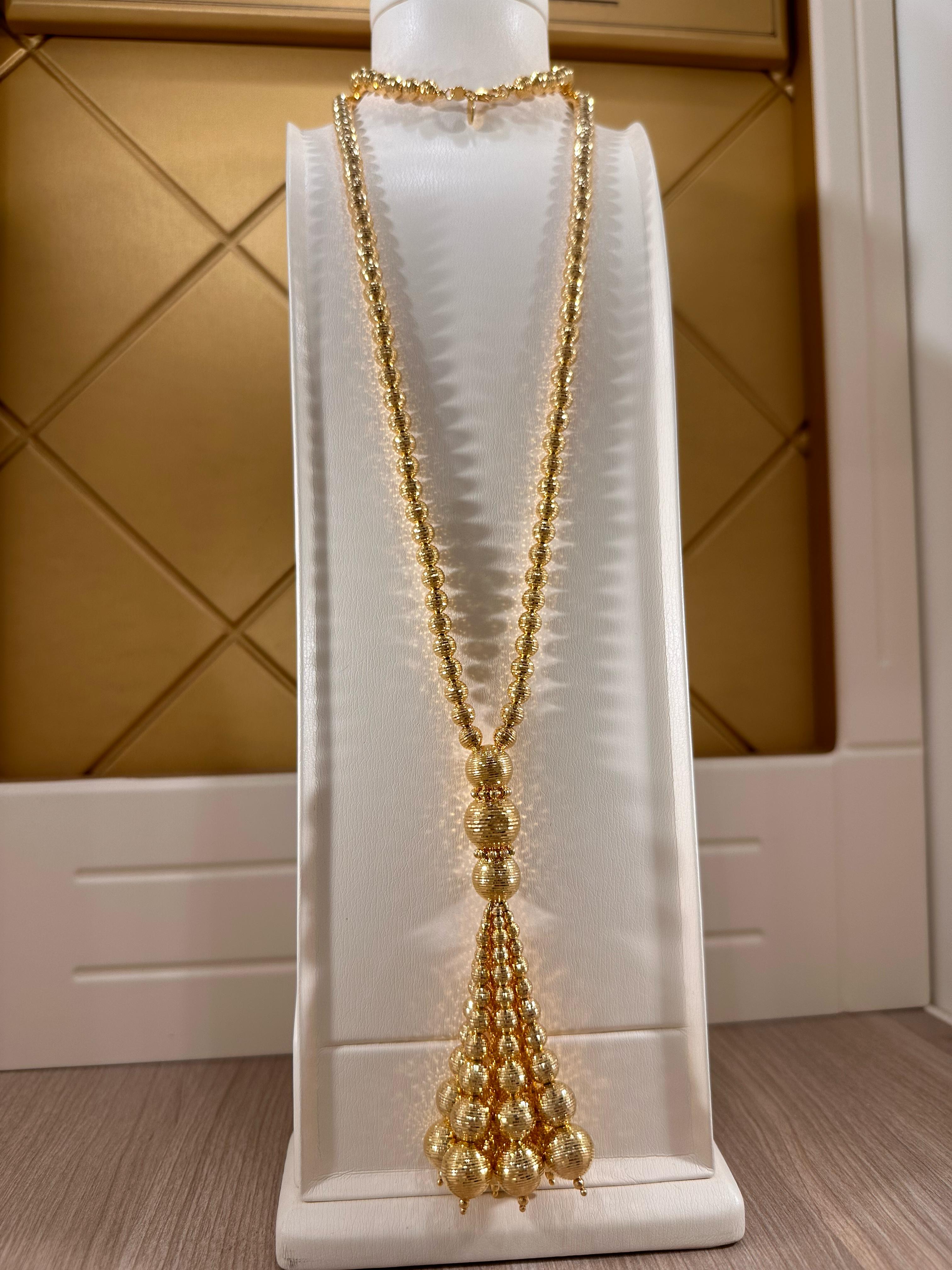 سبحة ذهب عيار 21
