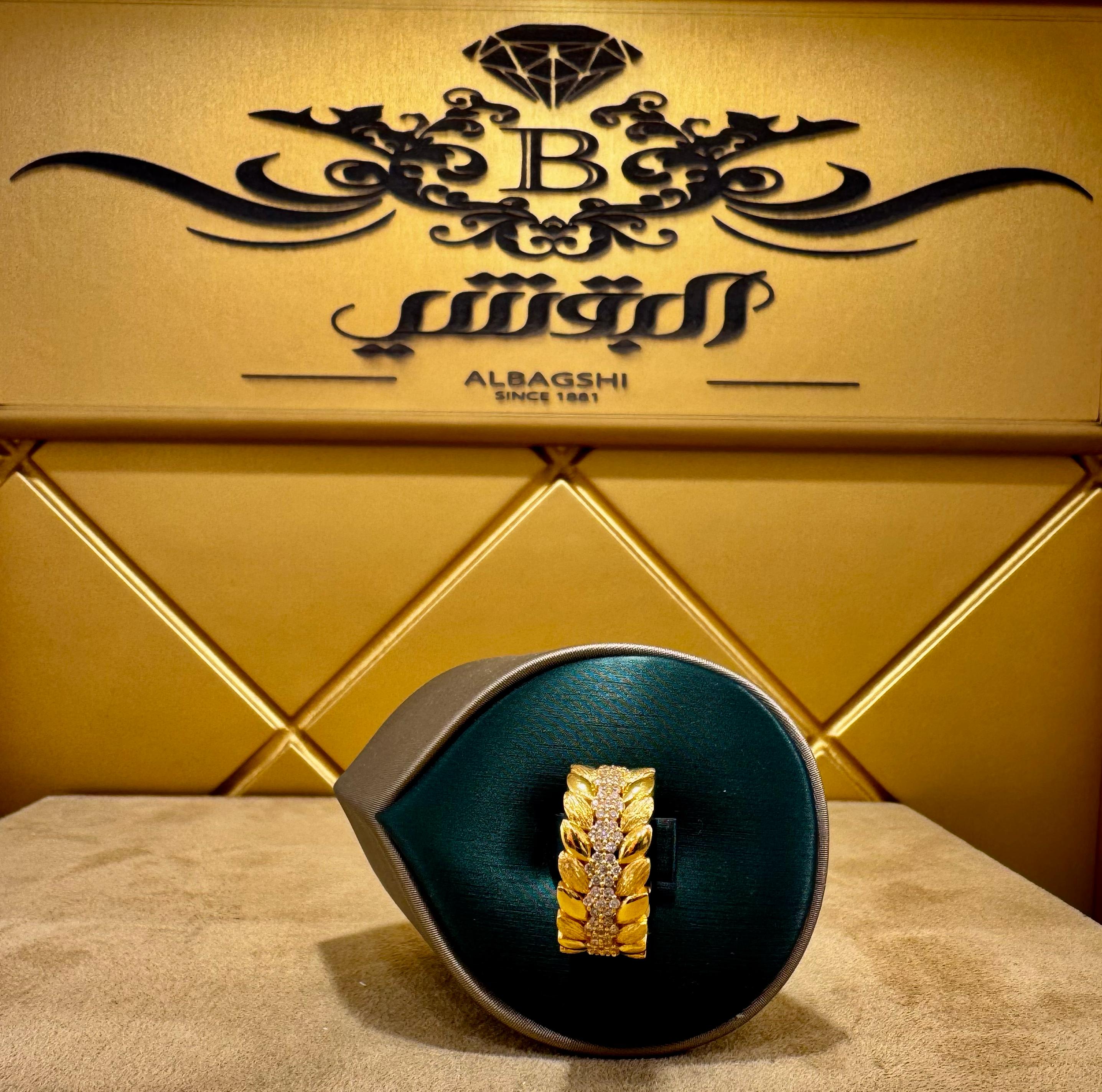  خاتم ذهب عيار 21