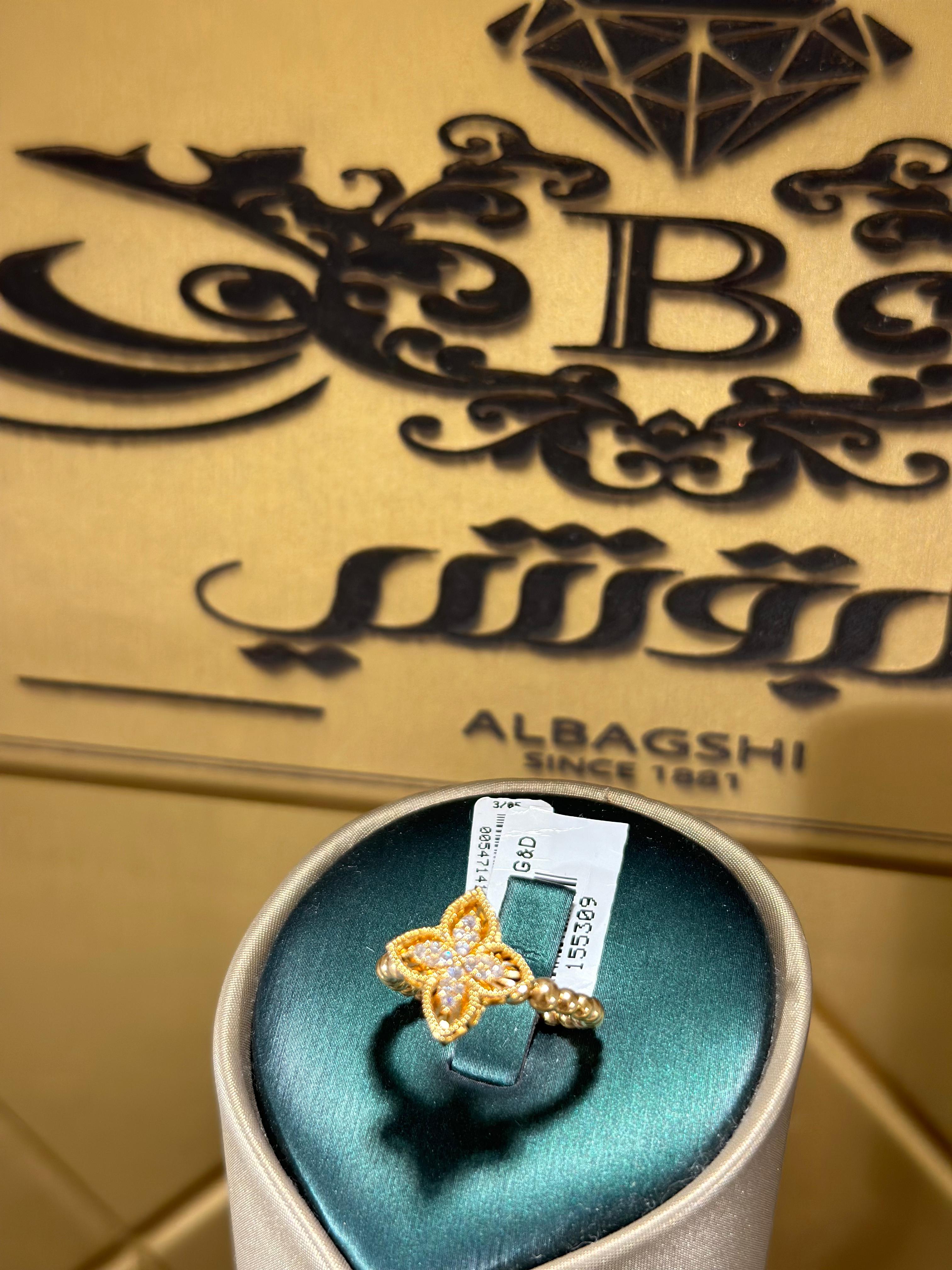 خاتم ذهب ورده