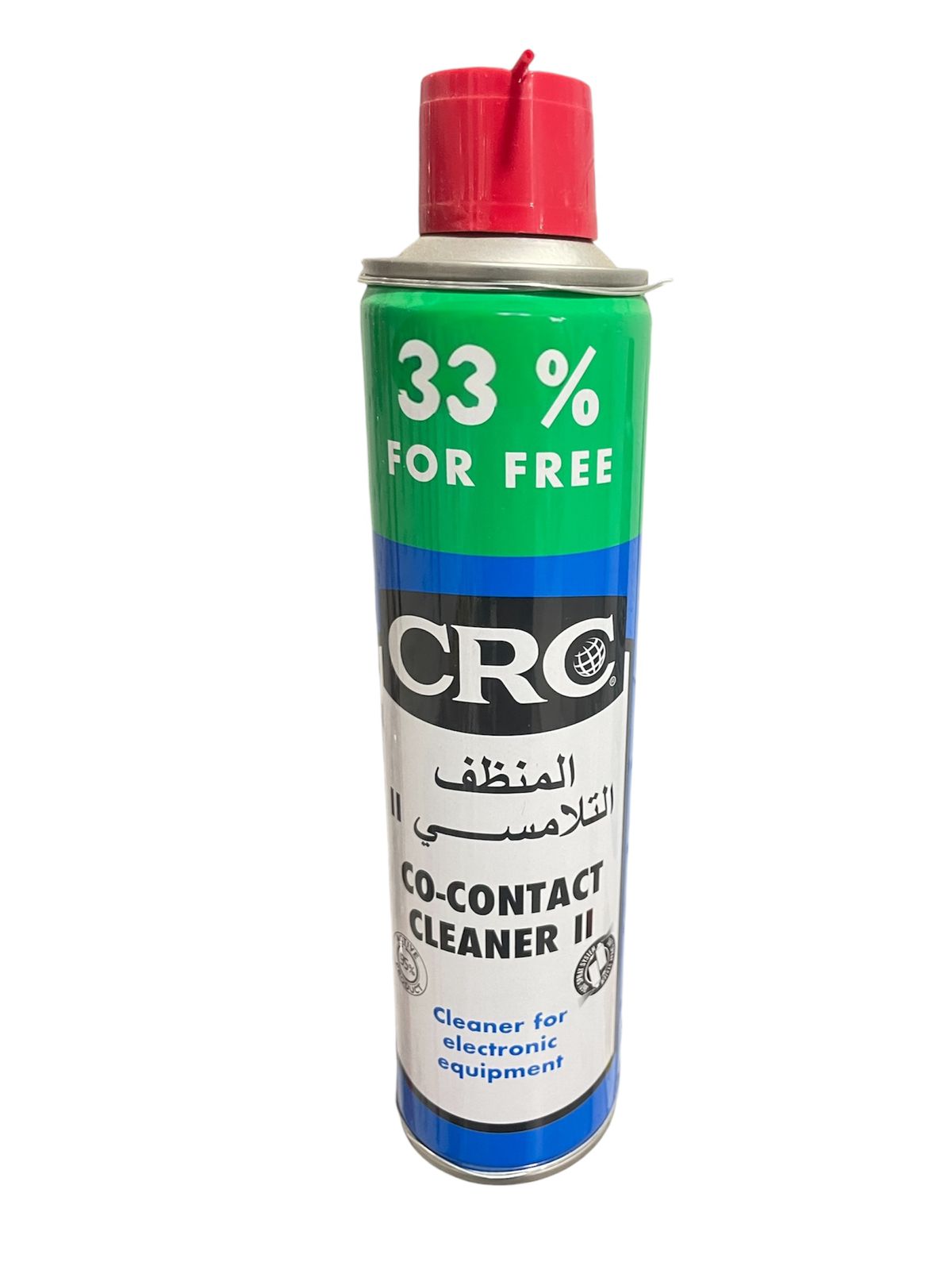 

CRC Contact Cleaner II — منظف إلكترونيات عالي النقاء 400 مل لصيانة احترافية سريعة بدون أثر أو تلف