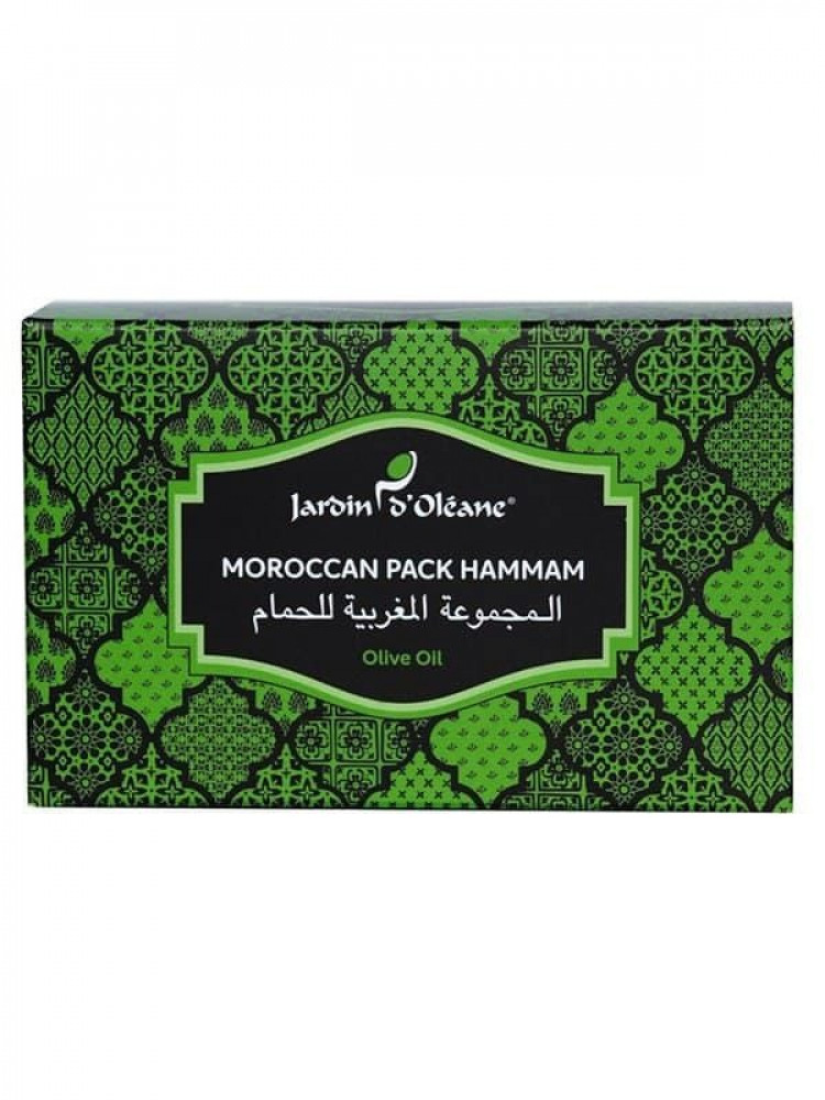   مجموعة الحمام المغربي بزيت الزيتون من جاردن اوليان 