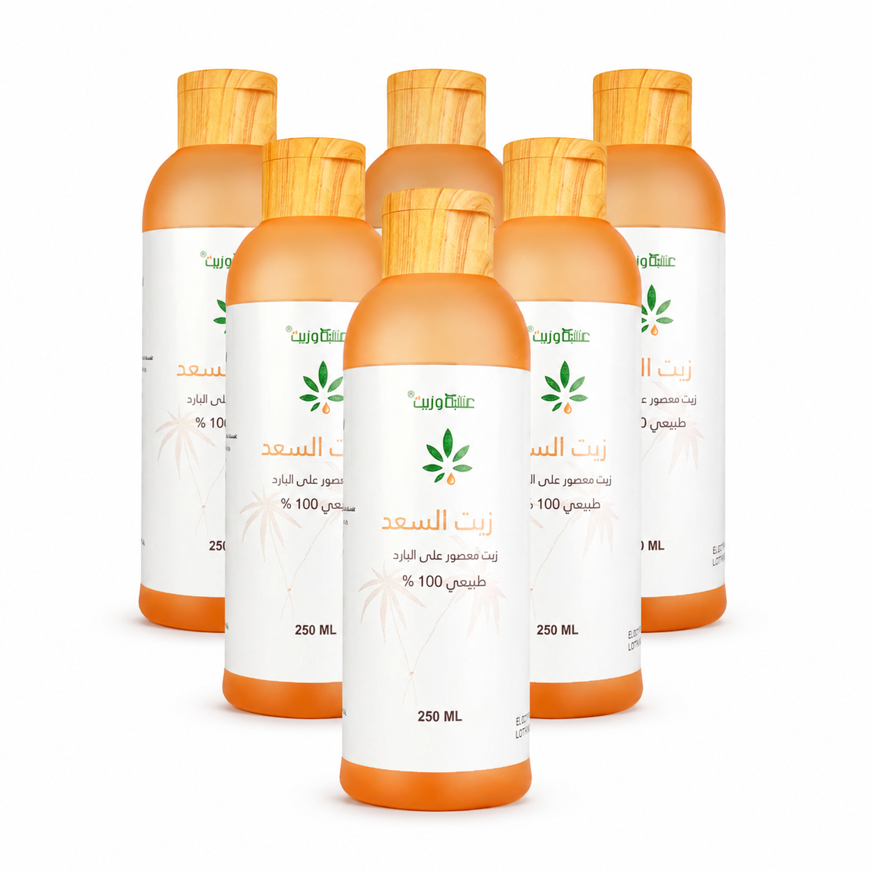  Herb And Oil Saad Oil Set - 6 Bottles × 250 ml 