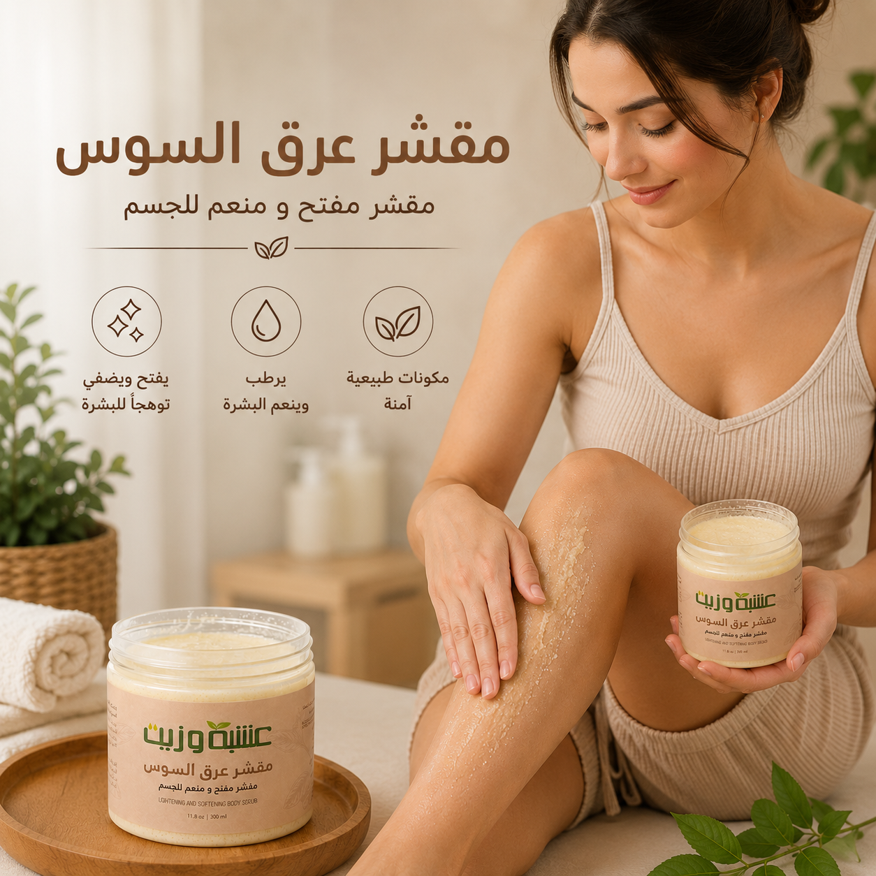  Licorice Scrub by Herb & Oil – 300 ml 