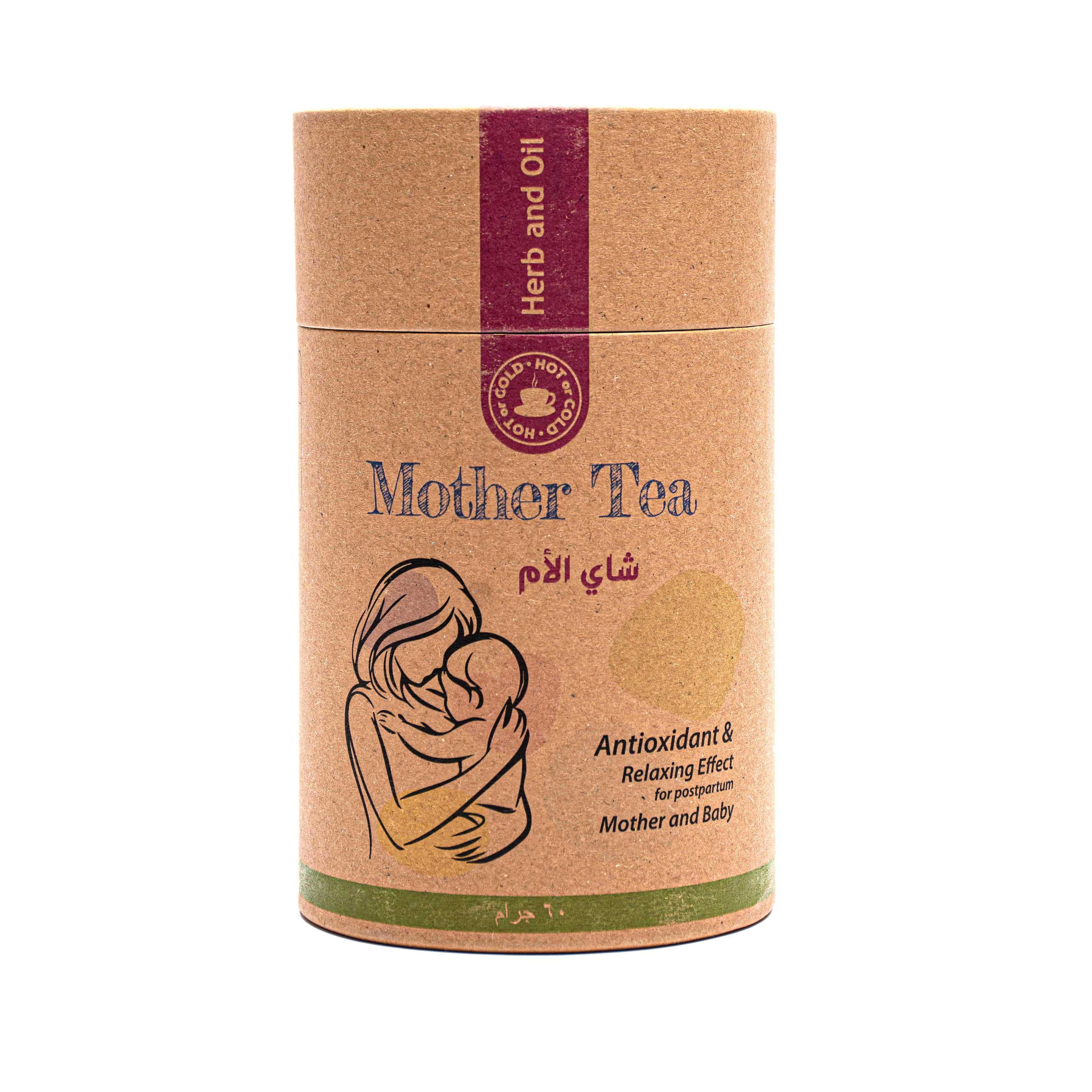  Mother’s Herbal Tea with 8 Herbs - Herb and Oil 60 g 