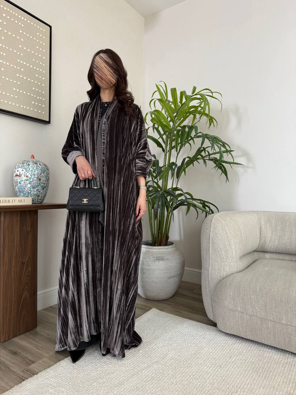  عباية مخمل فرنسي 