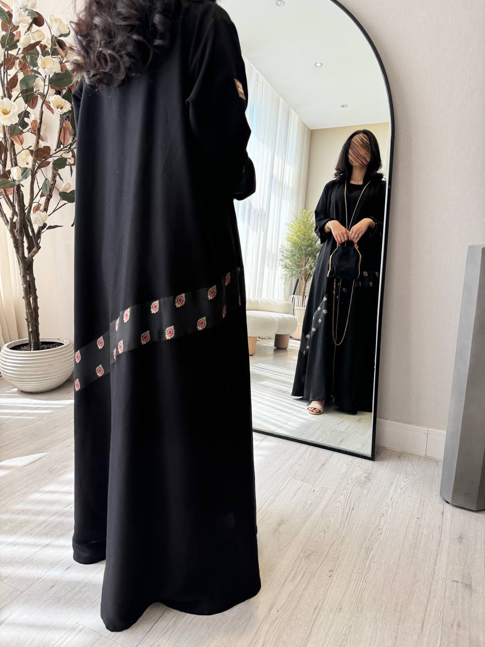  عباية لينن تحديد كلفه هندي 