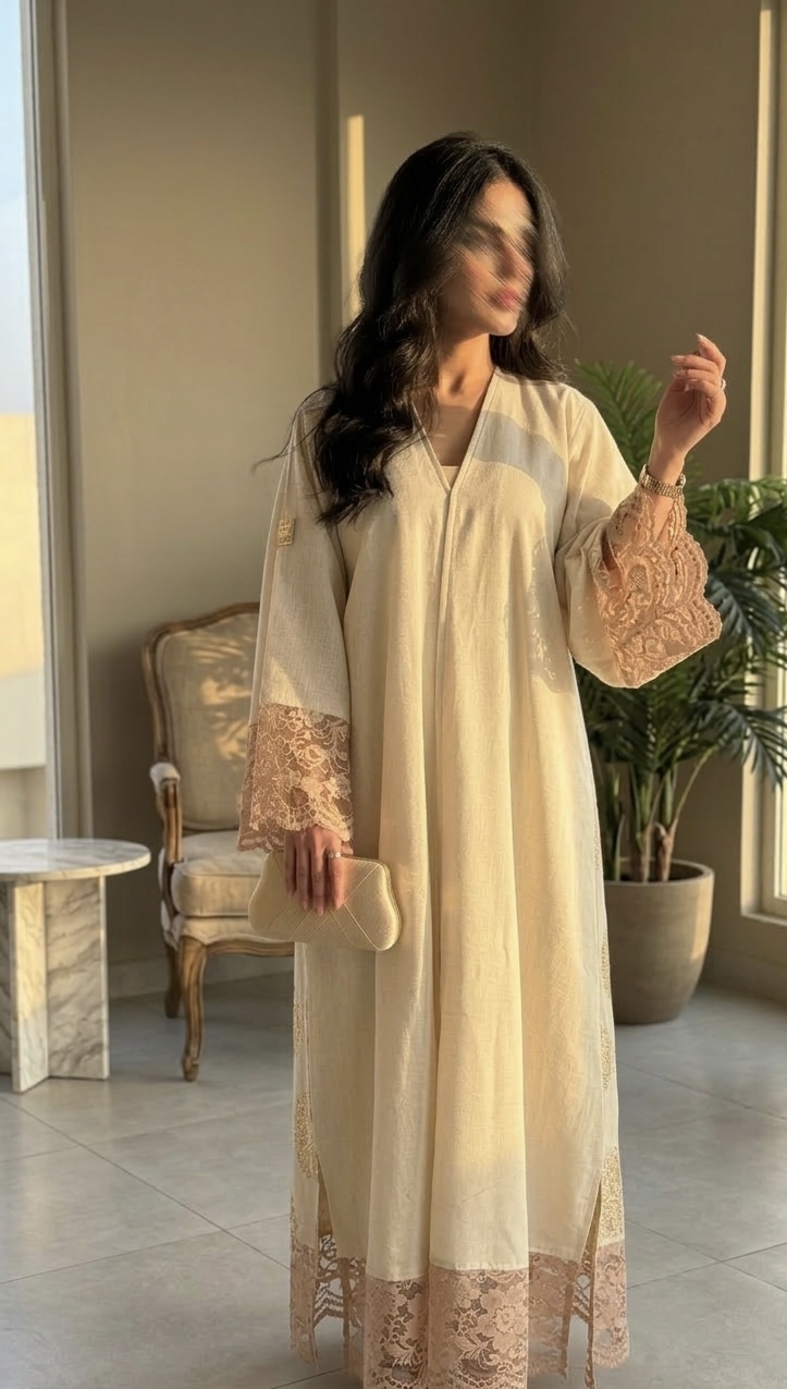  عباية لينن خيش 