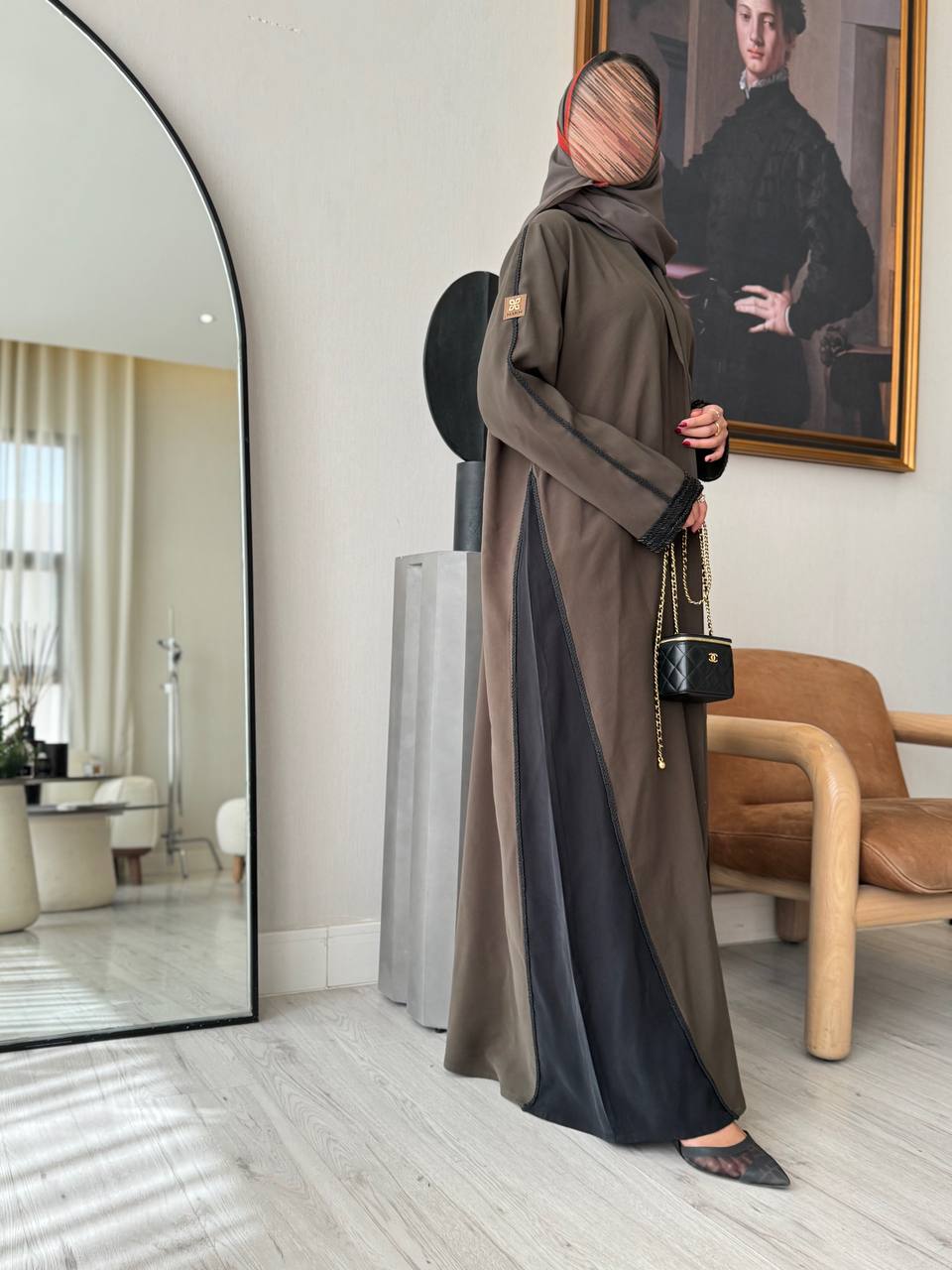  عباية كريب لونين كم شك 