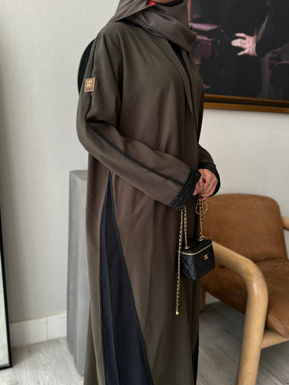  عباية كريب لونين كم شك 