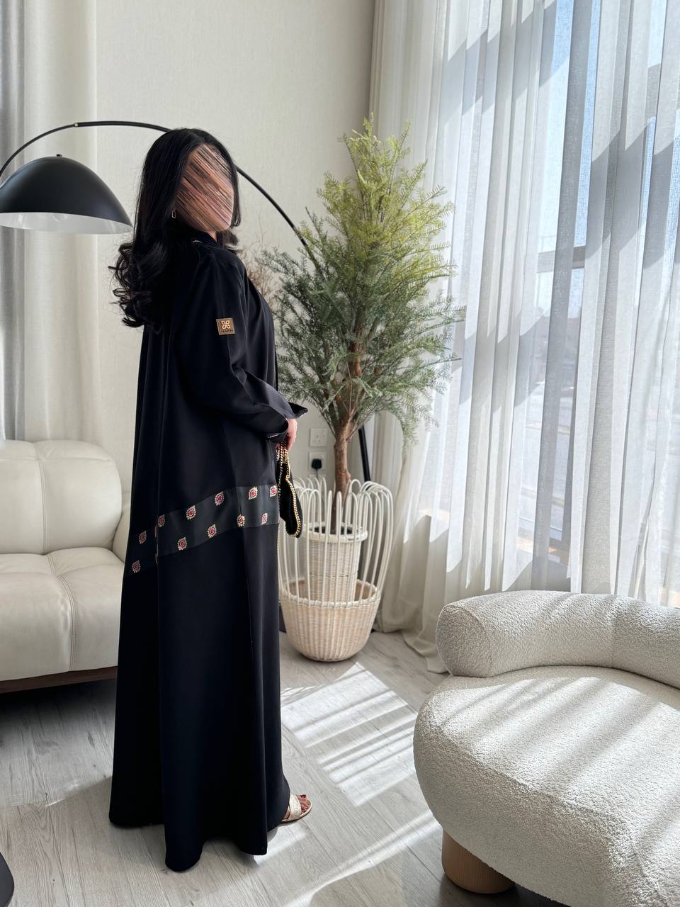  عباية لينن تحديد كلفه هندي 