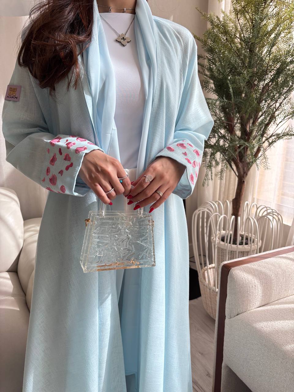  عباية لنن 