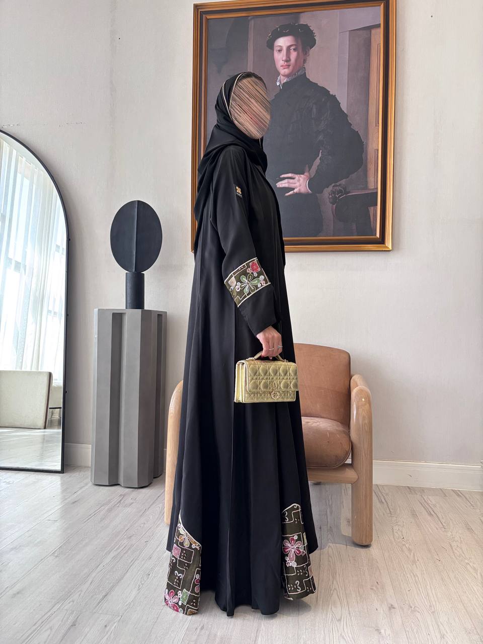  عباية كريب بتدخيلات تفته 