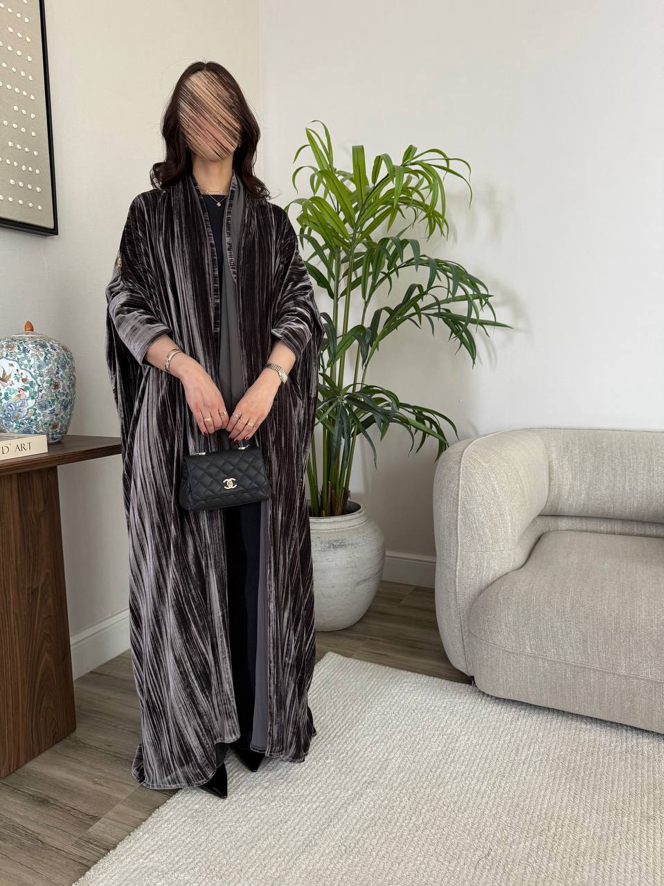  عباية مخمل فرنسي 