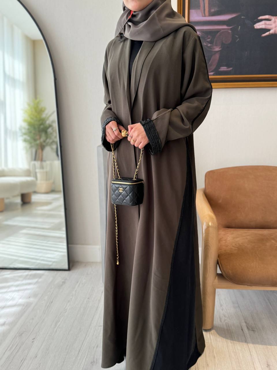  عباية كريب لونين كم شك 