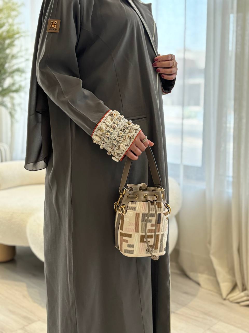 عباية كريب بليزر كم كلفه صدف 