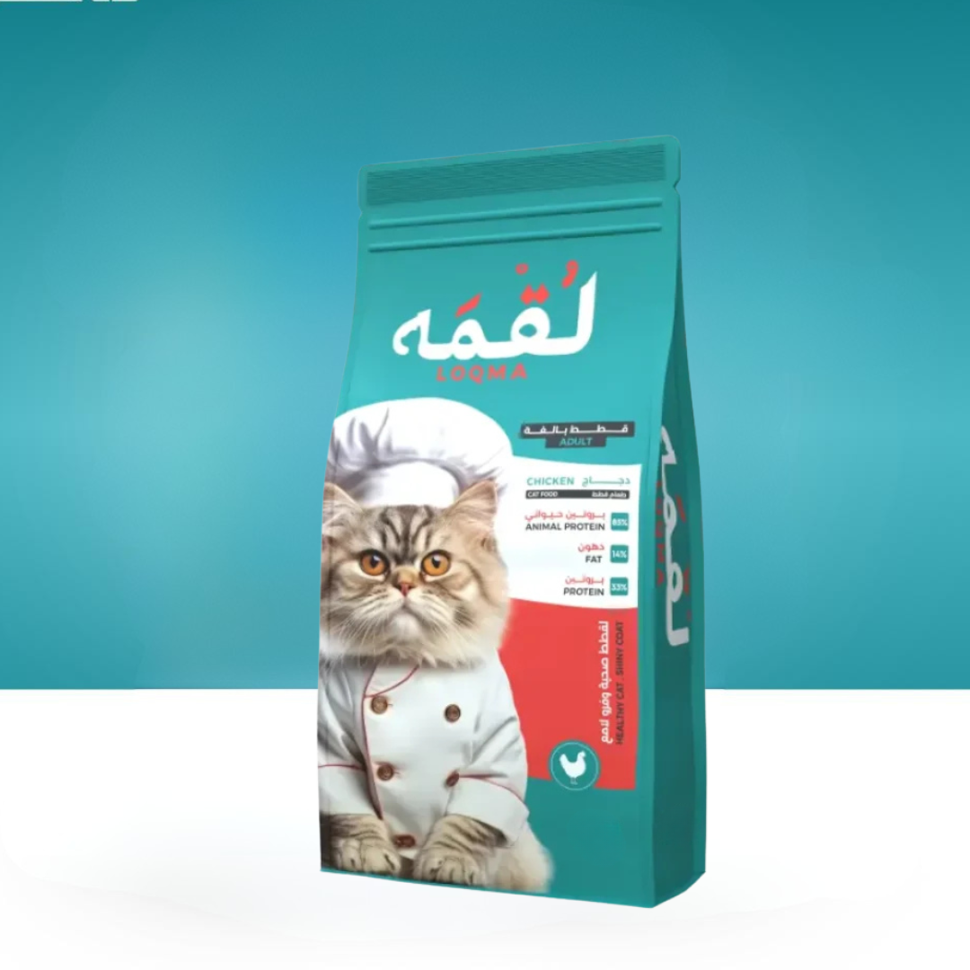  لقمة طعام جاف للقطط البالغة نكهة الدجاج 7 كيلو 