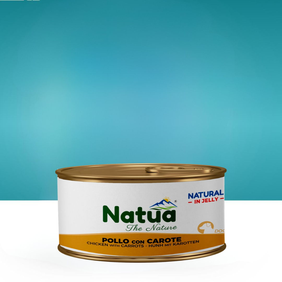  ناتوا دجاج وجزر بالجيلي للكلاب  85 غ 