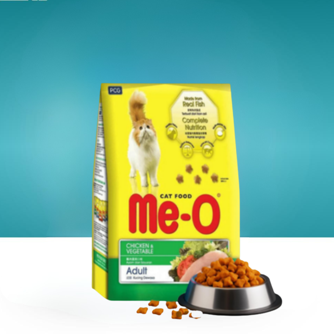  Me-O Cat Food Adult Chicken & Vegetable 