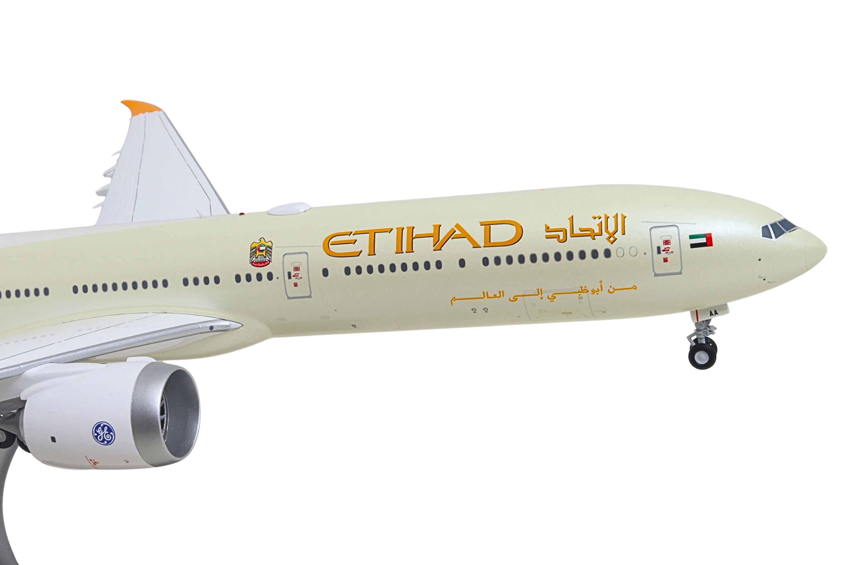 Etihad Airways Boeing 777-9X 1:200 Scale Diecast Model by Ge